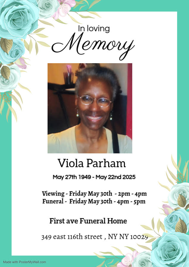 funeral live streaming nyc